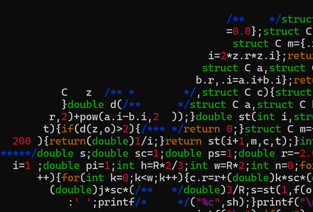 Mandelbrot Zoom in Bash project thumbnail